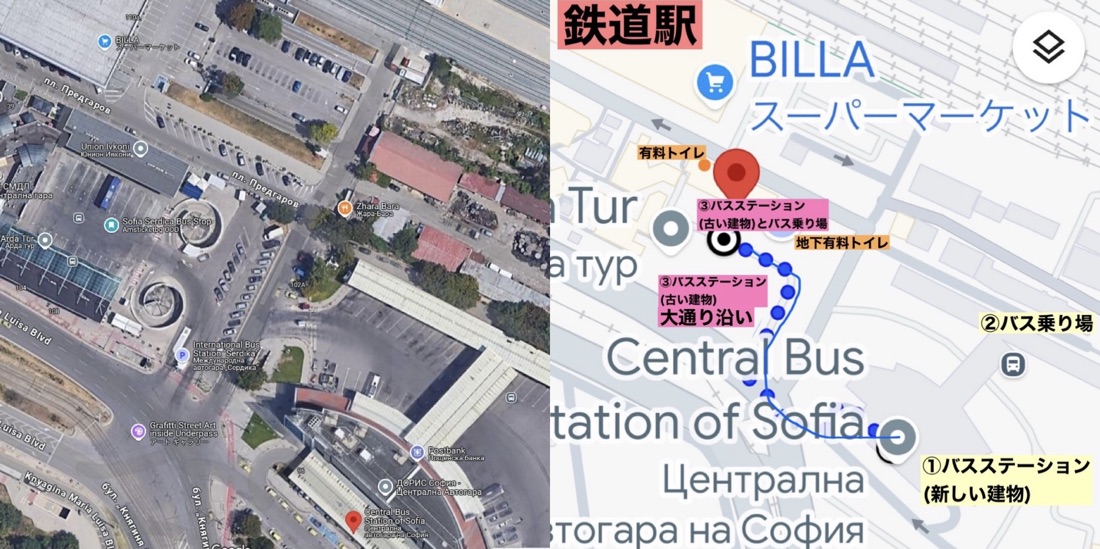 ターミナル見取り図