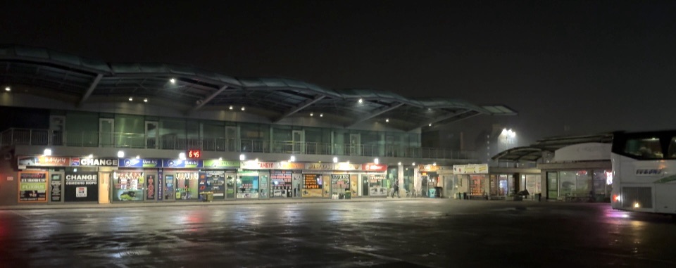 古い建物のステーション