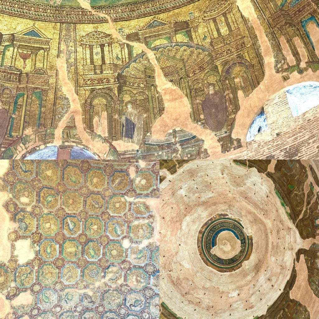 ロトンダのモザイク画